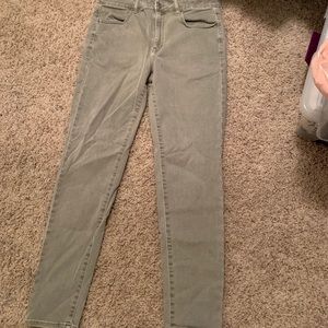 Army green American Eagle jeans